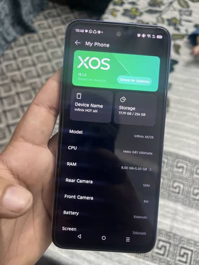 Infinix hot 60i