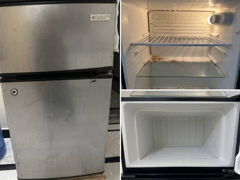 Orient Compact Two Door Mini Fridge / Refrigerator 0