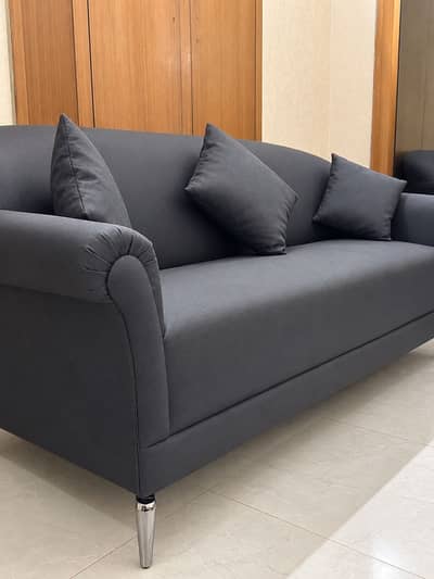 5 seater leather sofa set