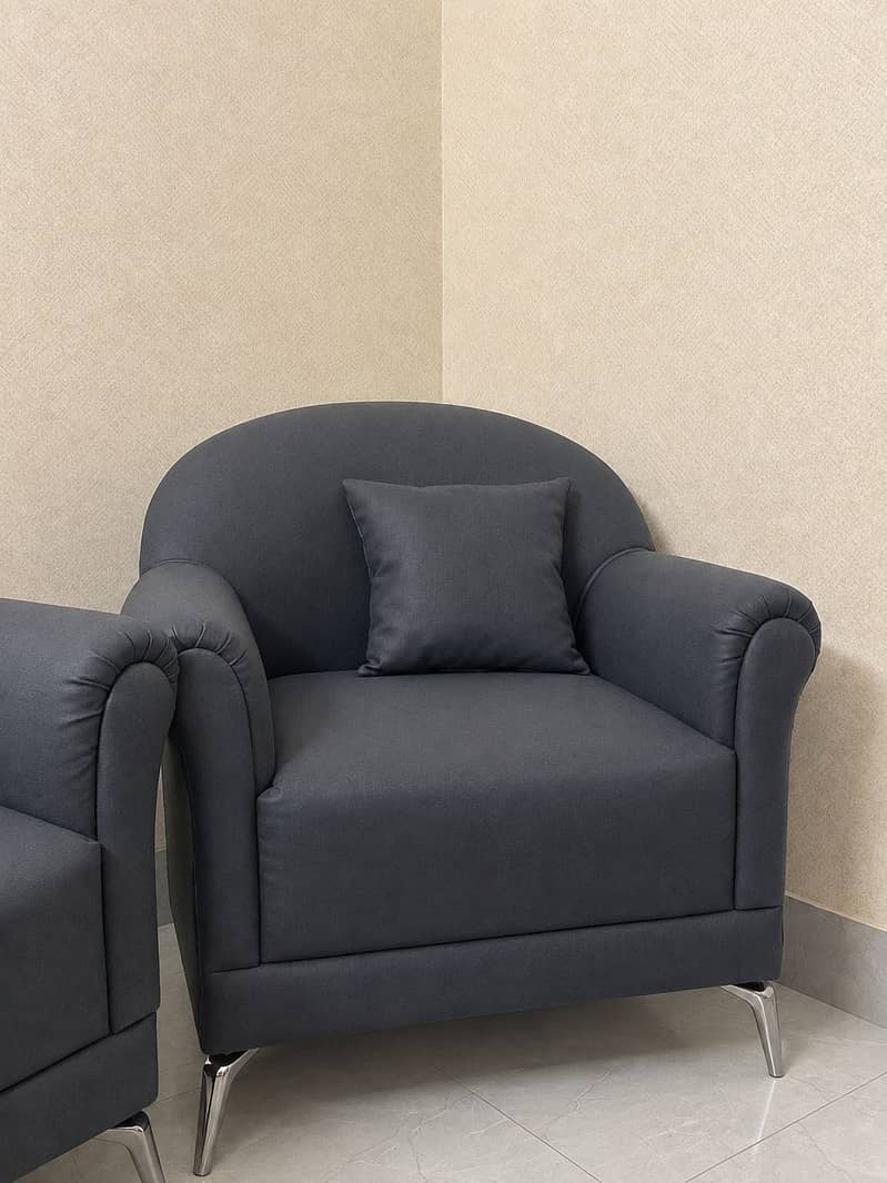 5 seater leather sofa set 1
