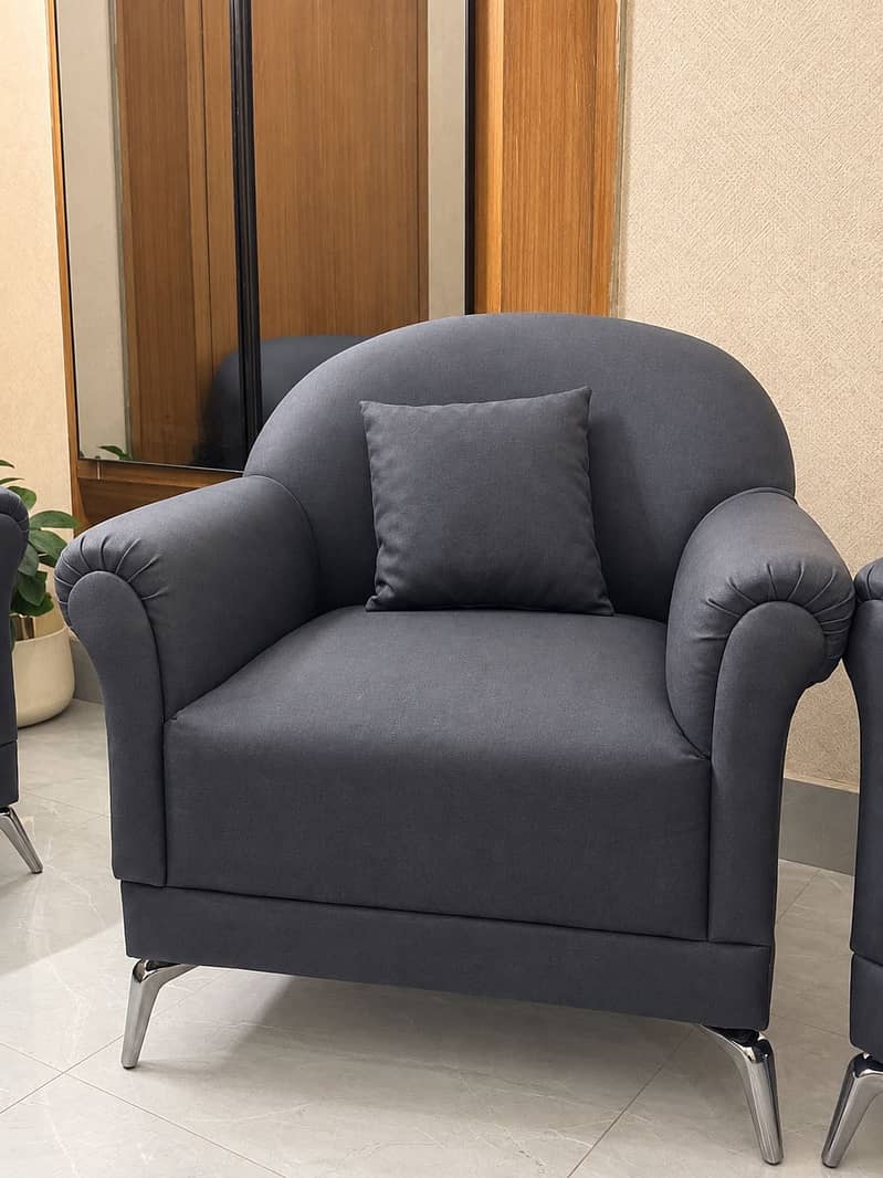 5 seater leather sofa set 3