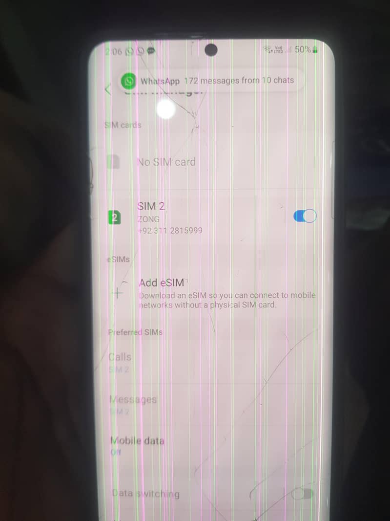 Samsung Mobile S20 Plus 0