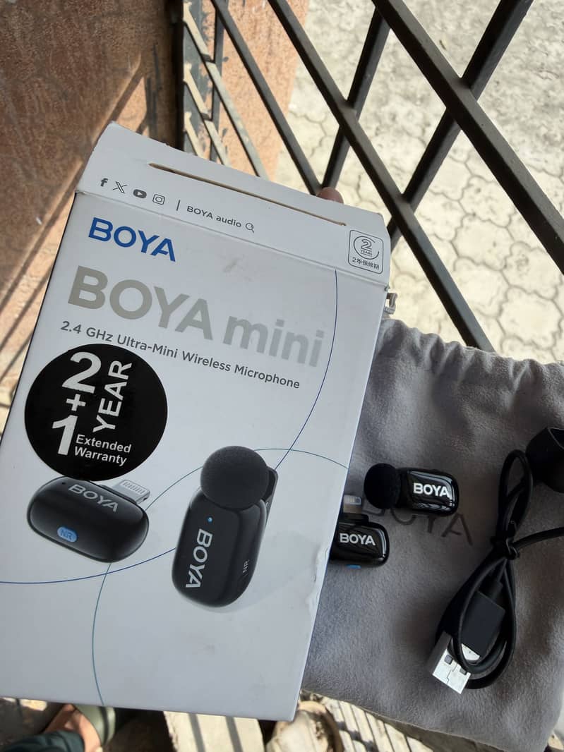 Boya mini wireless mic 10/10 0