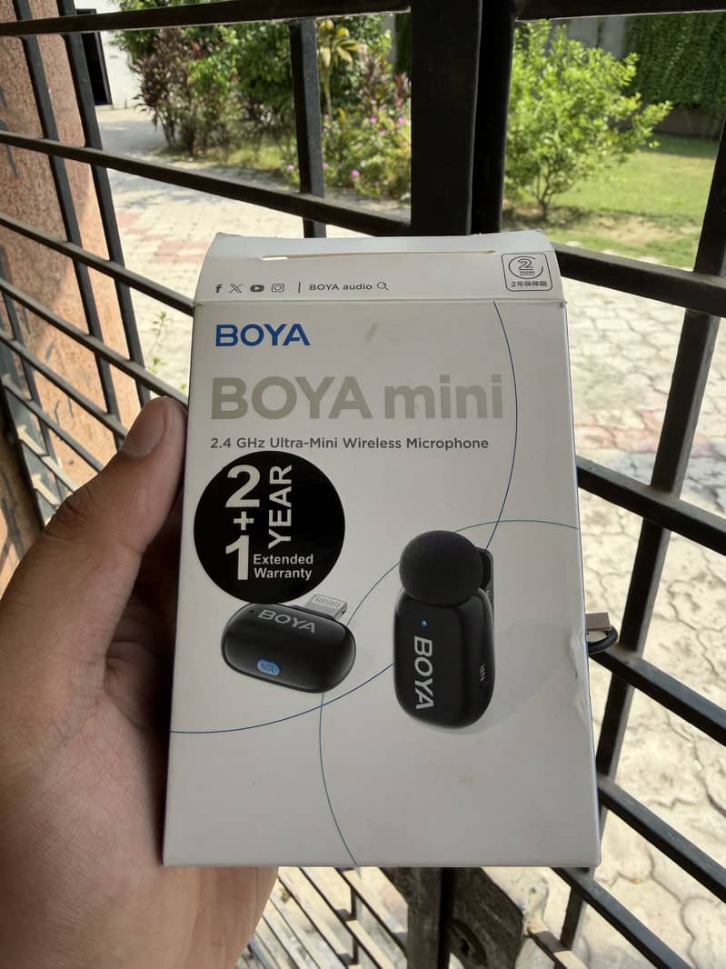 Boya mini wireless mic 10/10 2