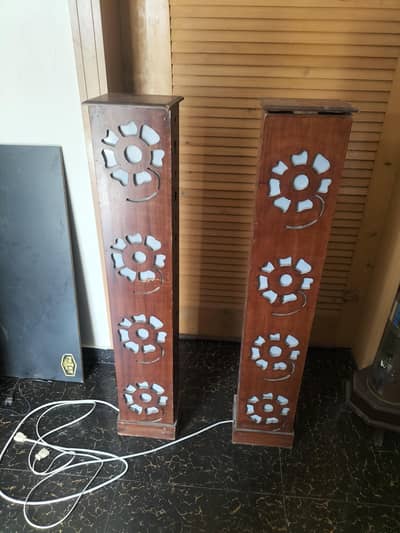 Floor Lamp Pair + Metal Floor Lamp