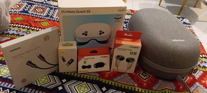 Meta Quest 3S 256GB Batman Edition | Like New | Full Accessories