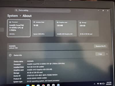 Dell latitude 7490