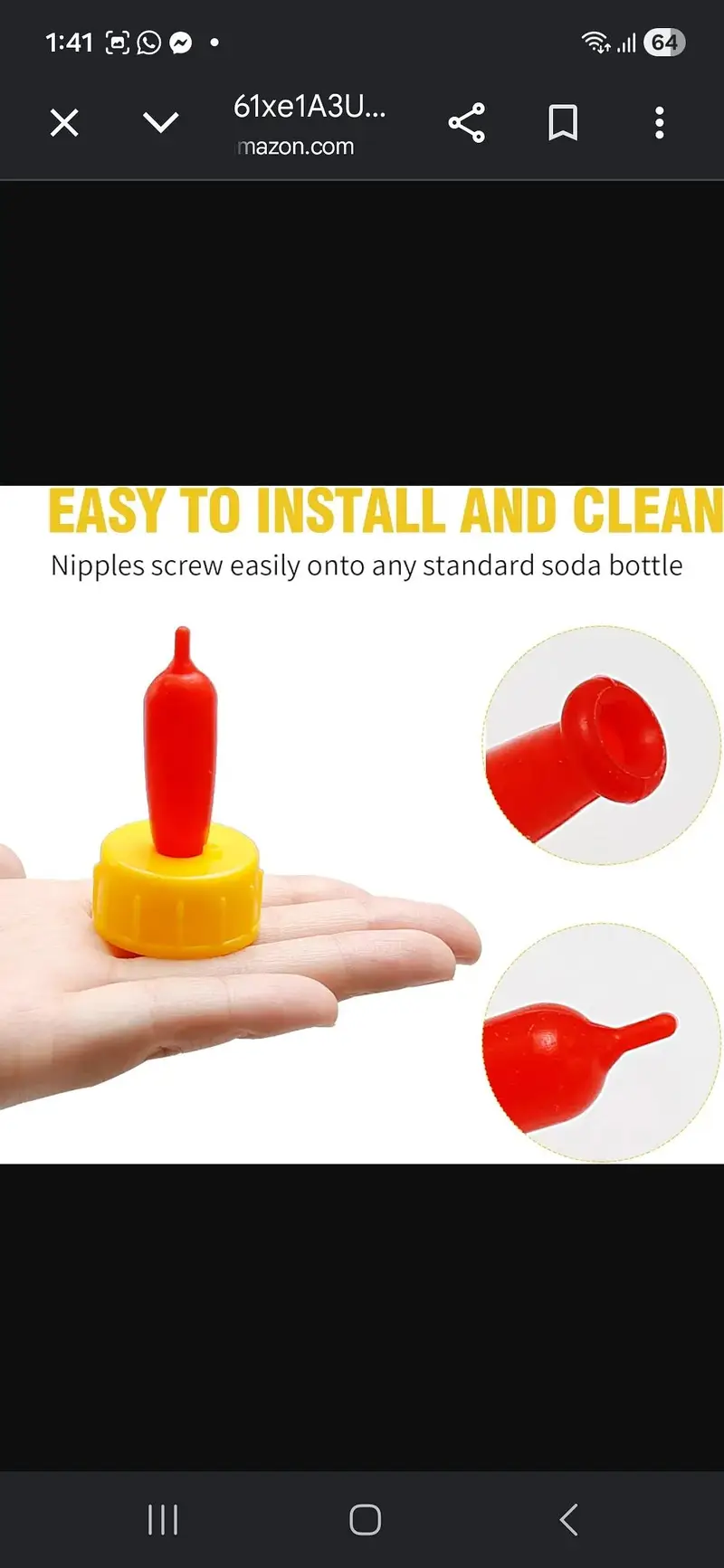 24 PCS Nipples Drink Milk Soft Rubber Nipples. WhatsApp 03064462995 — photo 9