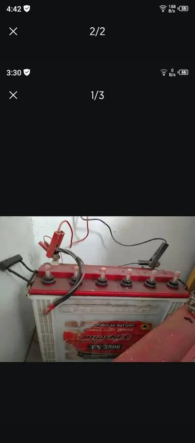 tall tubular battery 2200 230Ah Rs24000 03152637652
