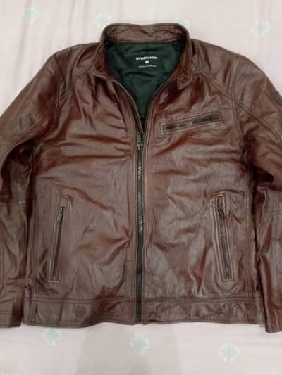 Leather jacket Swiss Made