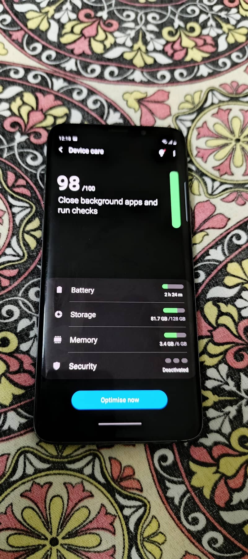 Samsung Mobile S9 Plus 1
