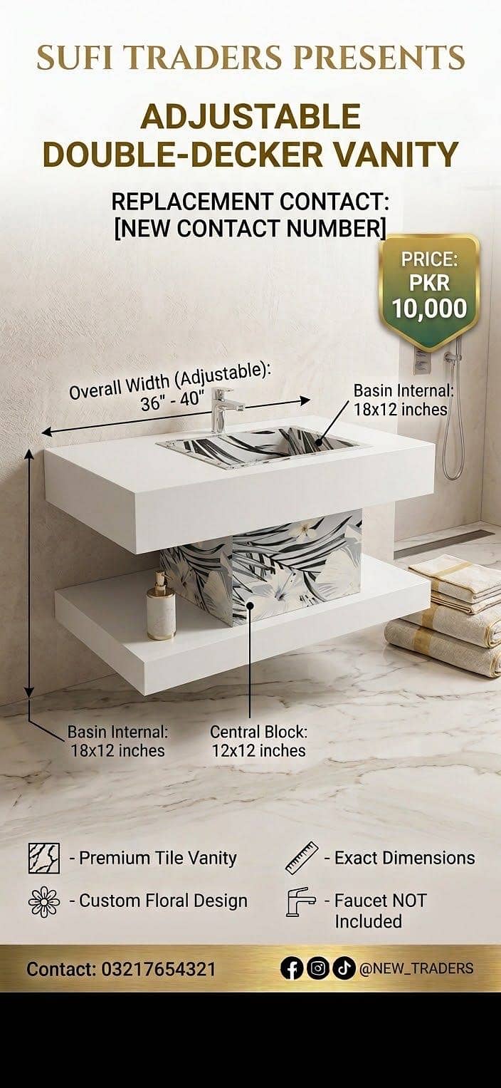 Vanity Basin 6