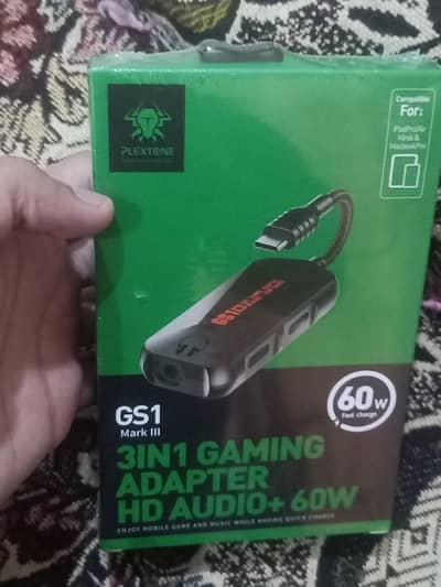 Plextone GS1 Mark III 3in1 Gaming Adapter