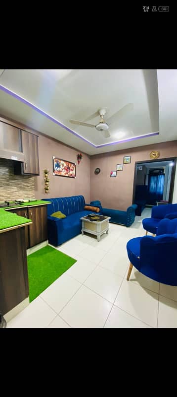Per Day One Bed Fully Furnished Apartment Available in Islamabad