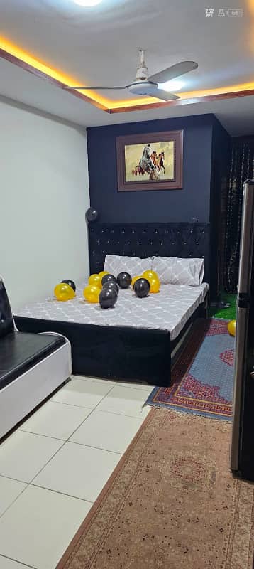 Per Day One Bed Fully Furnished Apartment Available in Islamabad