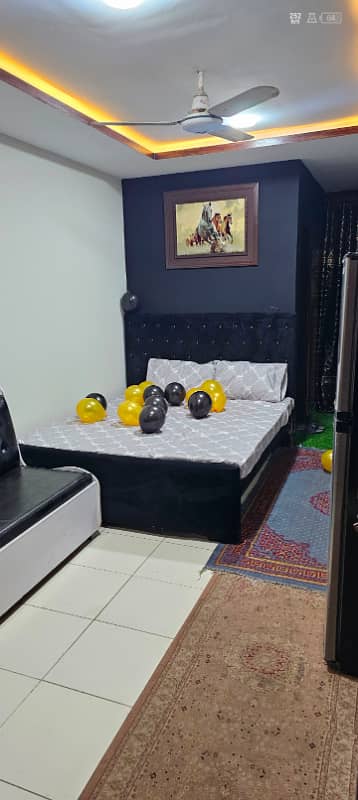 Per Day One Bed Fully Furnished Apartment Available in Islamabad