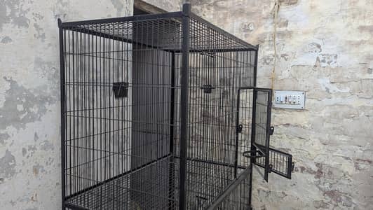 2- floor iron cage available for sale
