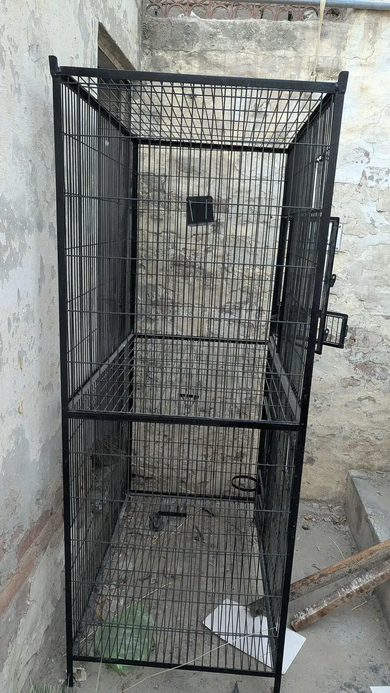 2- floor iron cage available for sale — photo 4