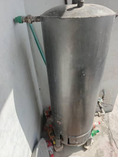 Boiler geser from gas