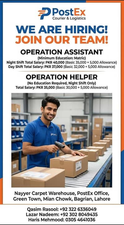 Operations Assistant & Helper