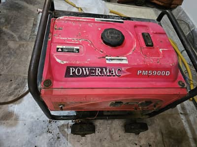 Powermac PM5900D  Generator – Running Condition