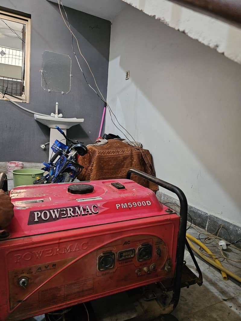 Powermac PM5900D  Generator – Running Condition 3