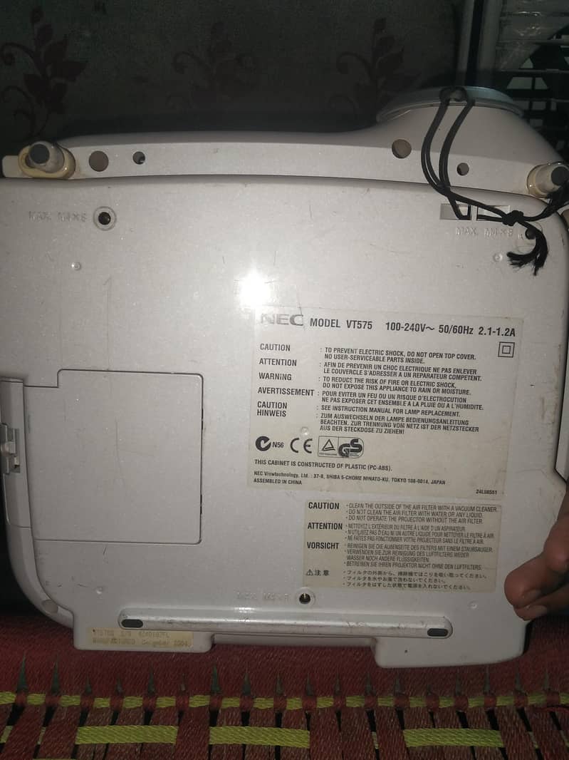 NEC projector 2
