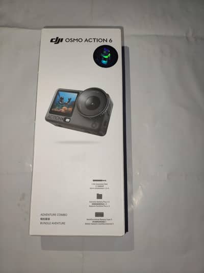 Brand New DJI ACTION 6 ADVENTURE COMBO WITH  WARRANTY
