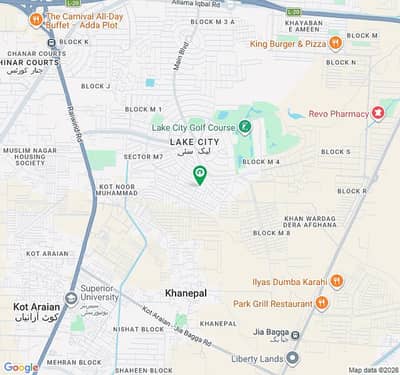 5 Marla House In Central Lake City - Sector M7 - Block B For sale