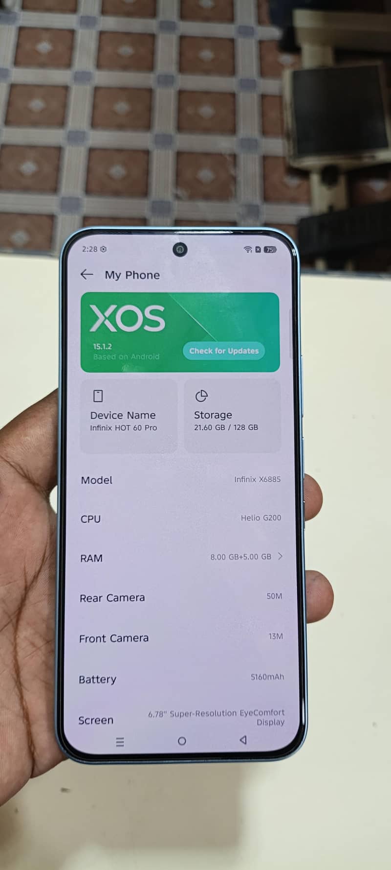 INFINIX HOT 60 PRO 6