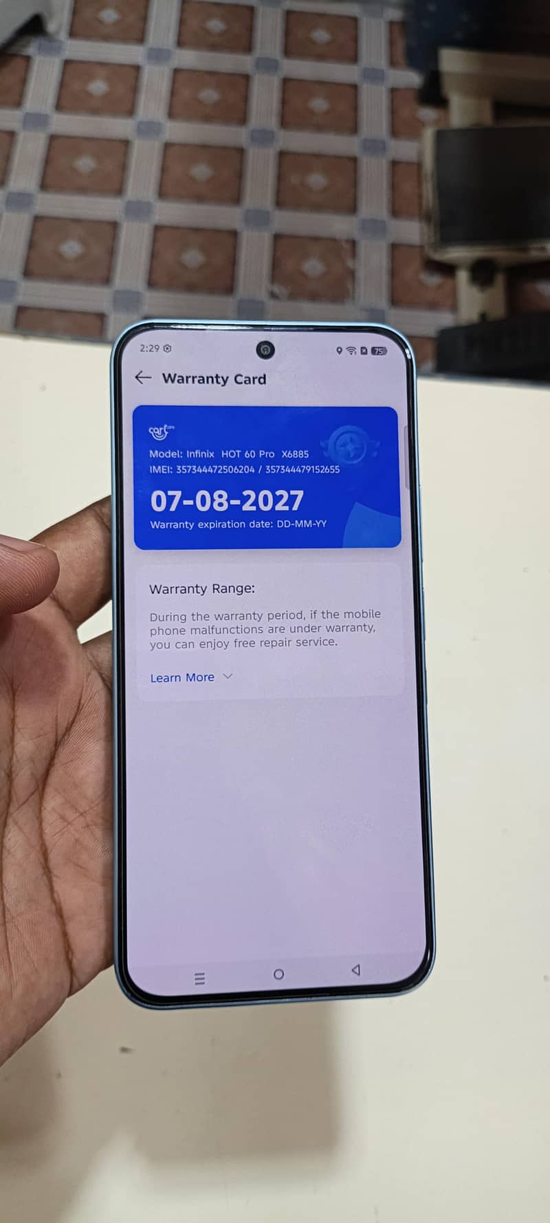 INFINIX HOT 60 PRO 7