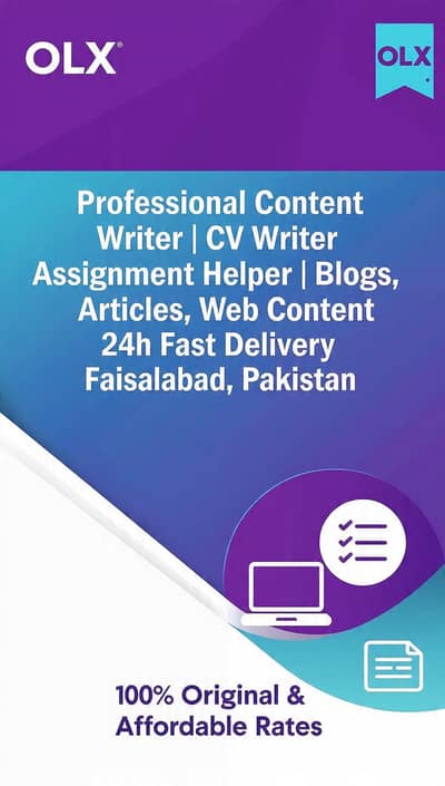 Content Writer And Assignment Helper