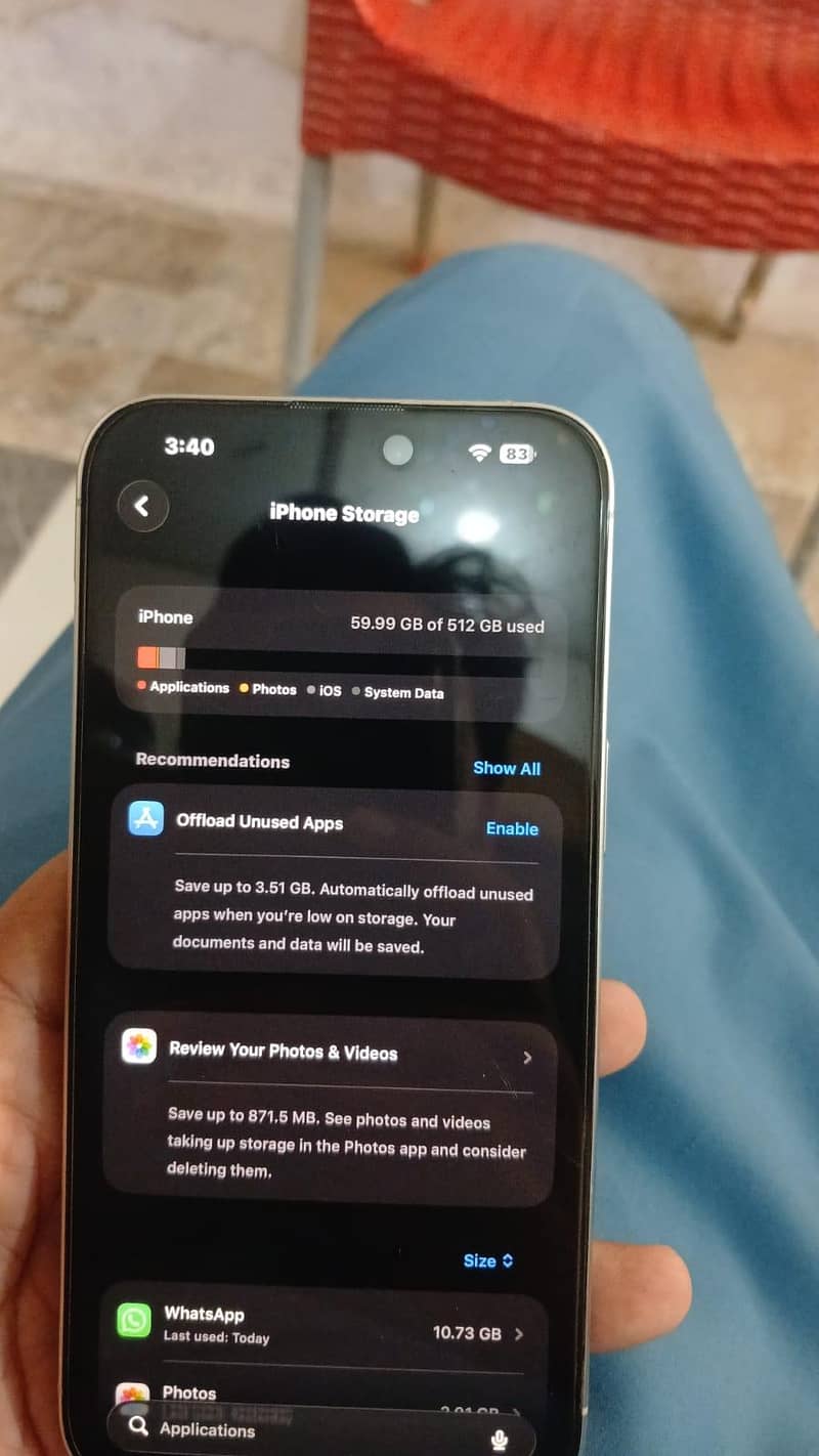 Iphone 15 pro max JV 6