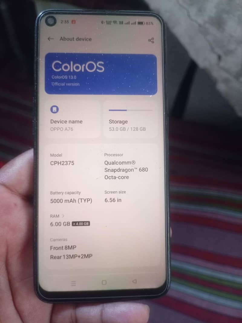 OPPO A76 1