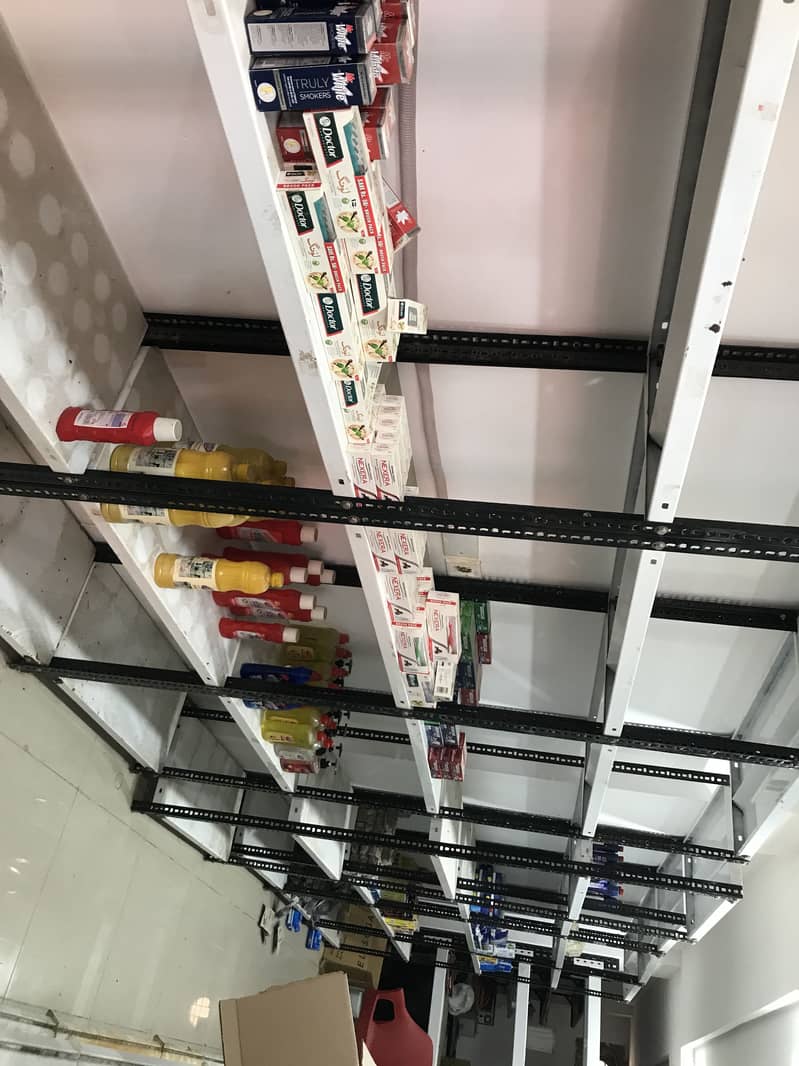 Racks (7’*3’) and Counter 0