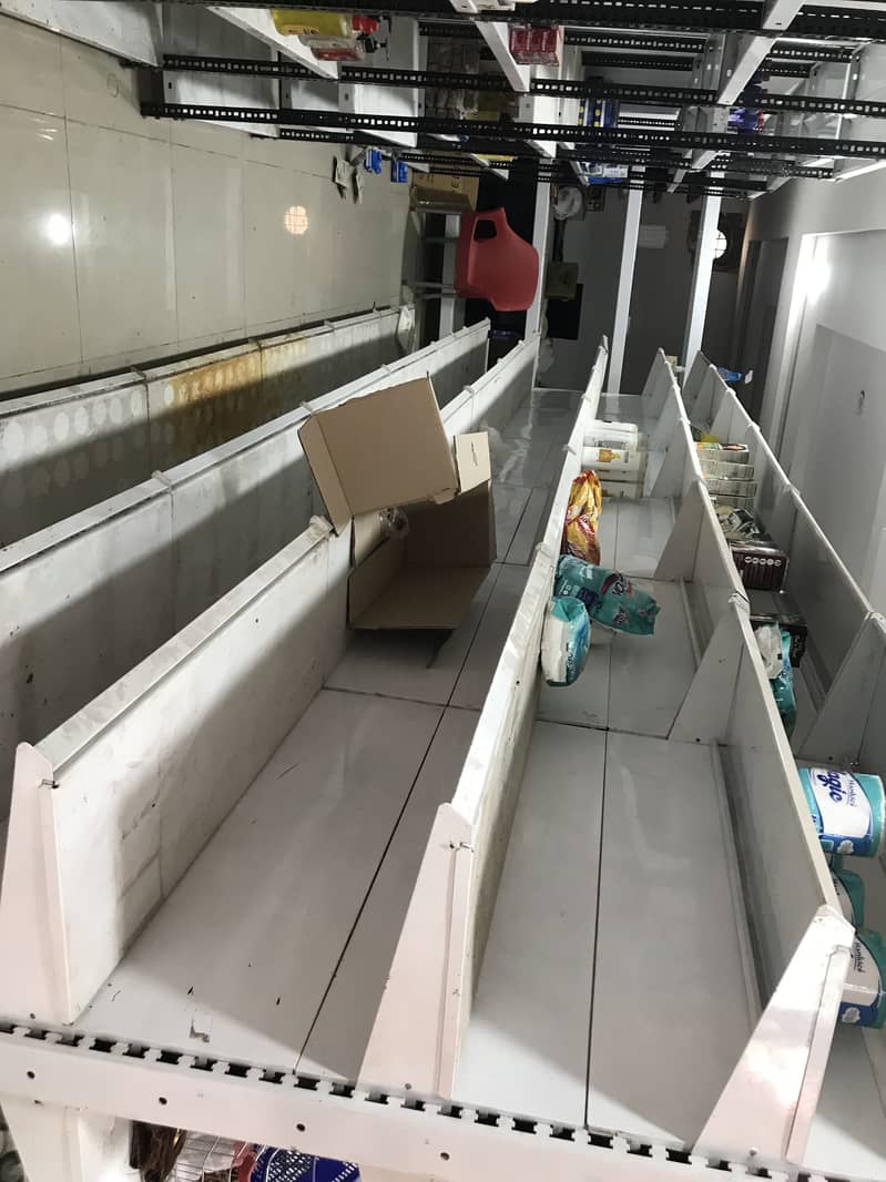 Racks (7’*3’) and Counter 1