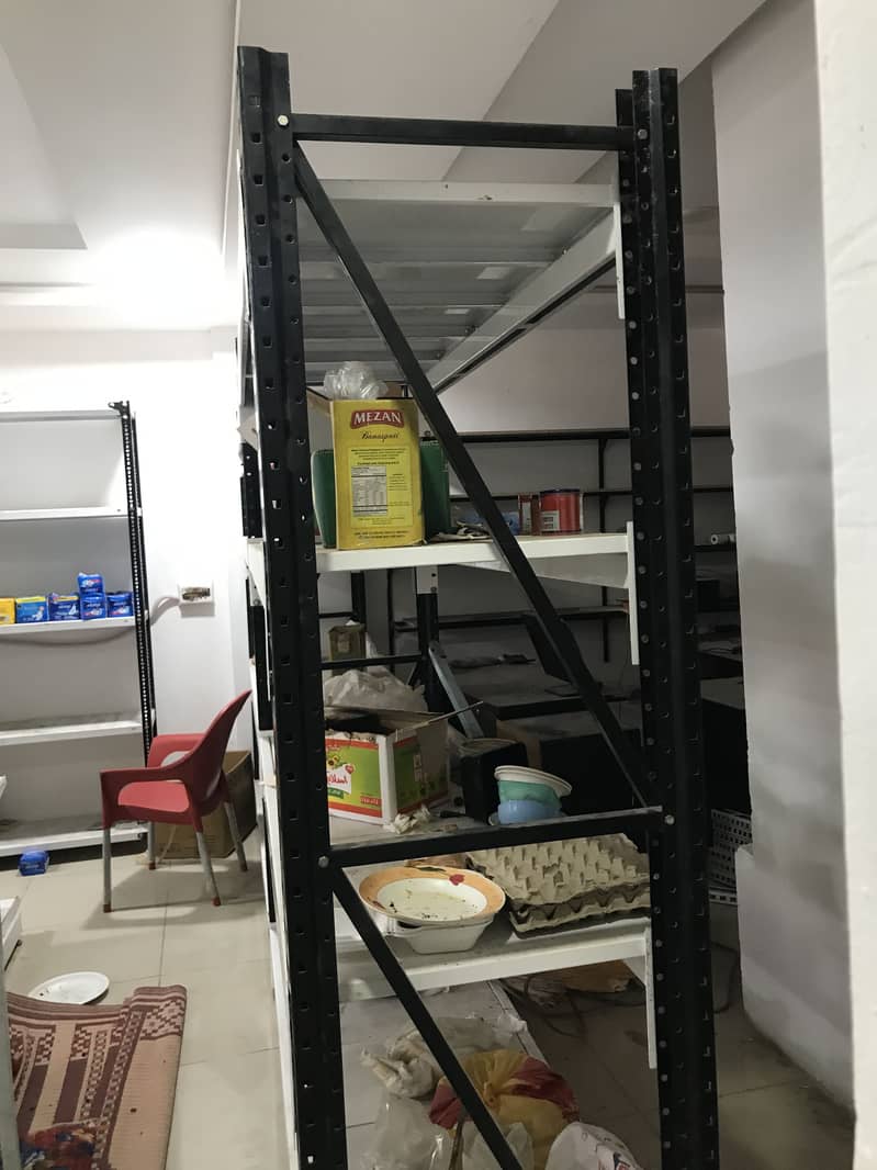 Racks (7’*3’) and Counter 3