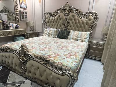 Chinioti design king bed set
