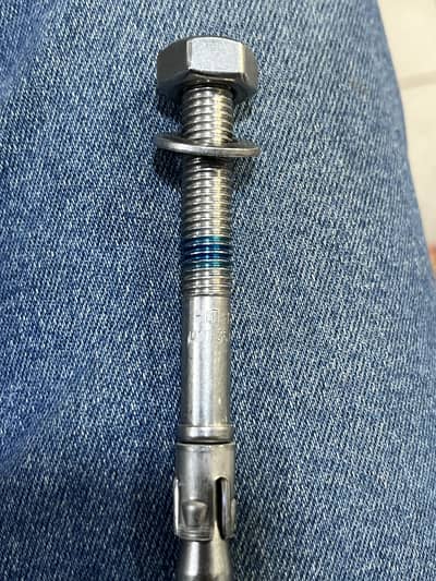 SS 316 Hilti Wedge Anchor 10x100