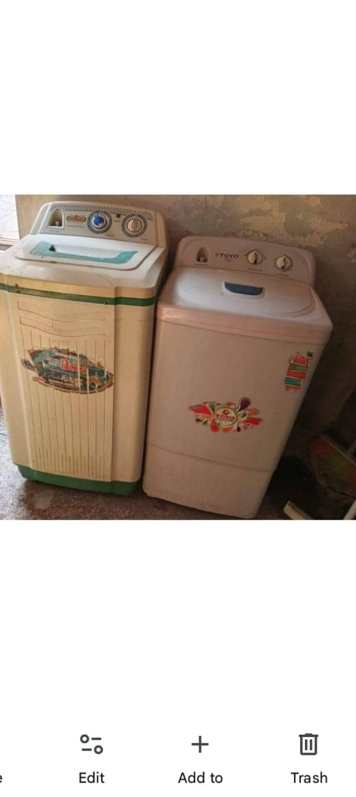 Washing machine and dryer machine Pair 2