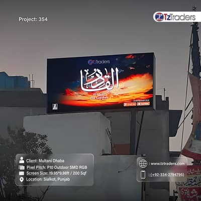 Outdoor SMD LED Screen Display for Advertising & Billboards