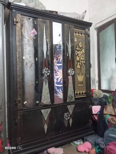 2_Door Steel Almirah / Wardrobe – Heavy & Spacious
