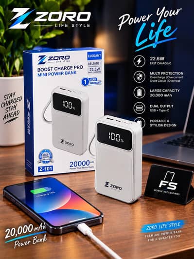 20000 MAH POWERBANK