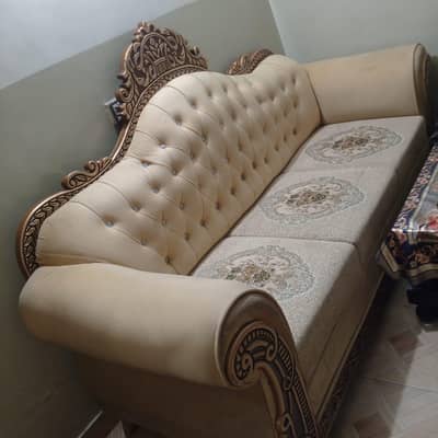 King Size Sofa Set - 5 Seater (3+2) with 1 Table