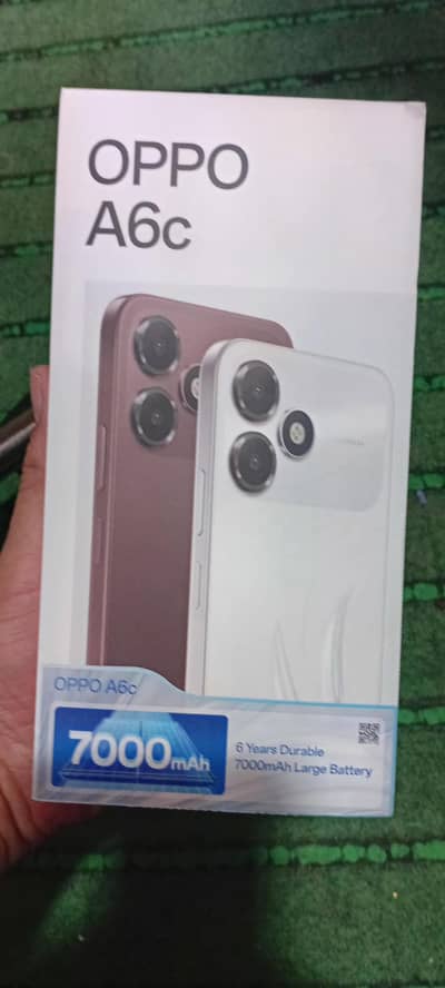 OPPO A6c 4 64 7000 mah battery new just box open full warranty