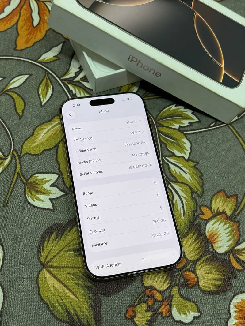 iPhone 16 Pro 256GB FU 4