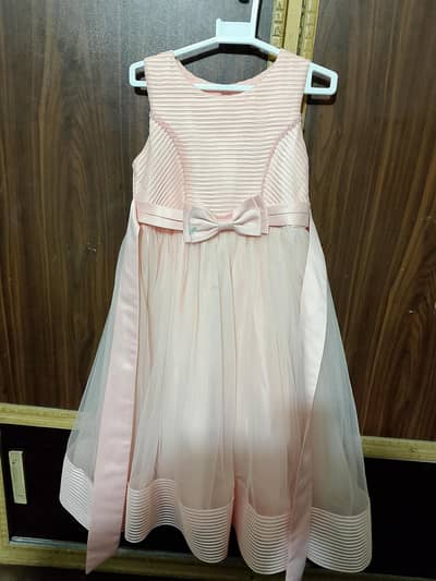 pink party frock