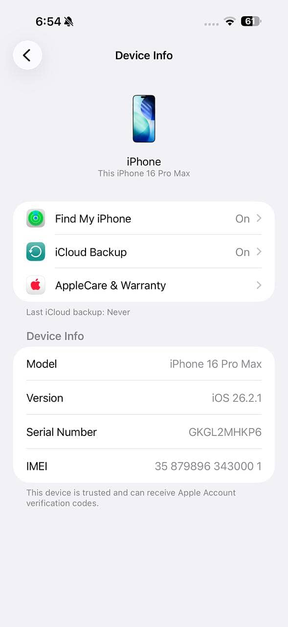 Apple iPhone 16 Pro Max 6