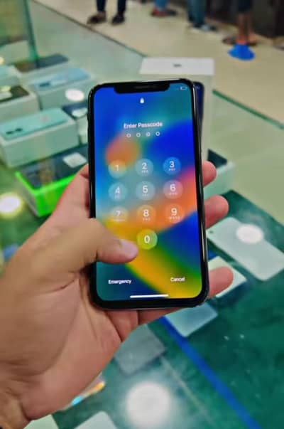 Apple iPhone X ram 256 GB PTA approved for sale condition 10 by 10 by