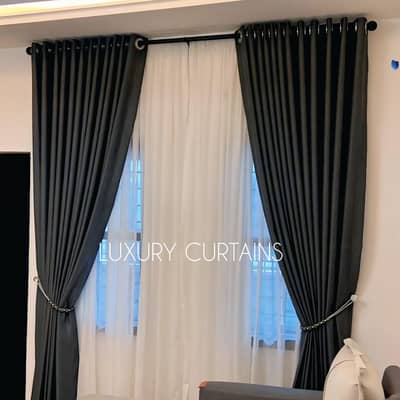 curtains and shapoon